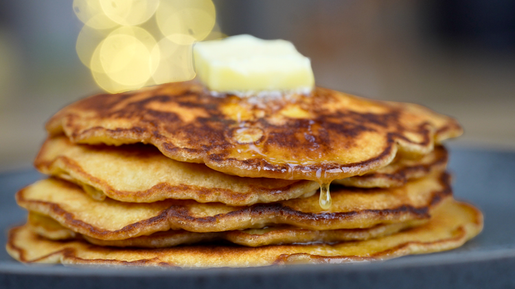 Homemade Fluffy Pancakes Recipe