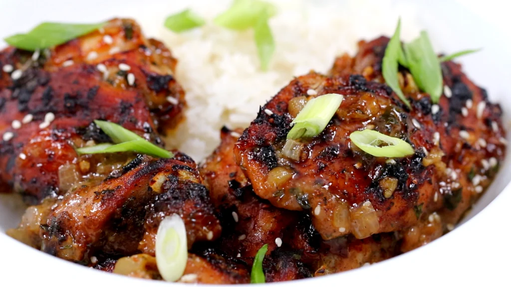 Quick and Easy Honey Garlic Chicken Thighs