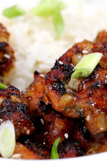 Quick and Easy Honey Garlic Chicken Thighs