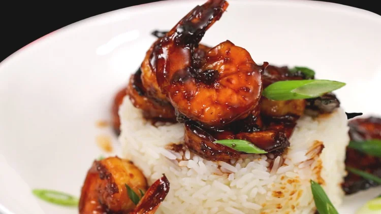 Honey Garlic Shrimp Easy