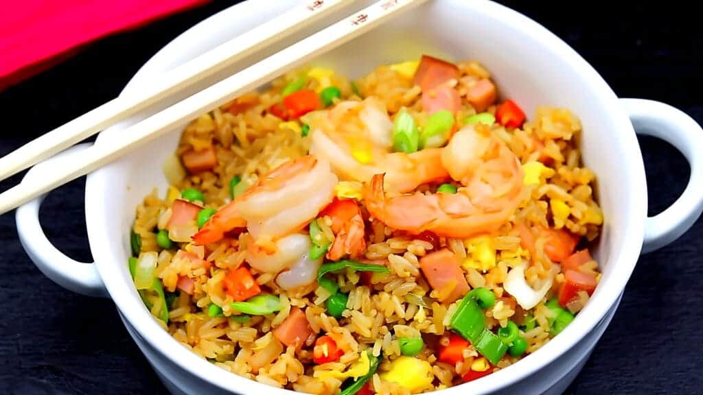 Mouth-Watering Shrimp Fried Rice