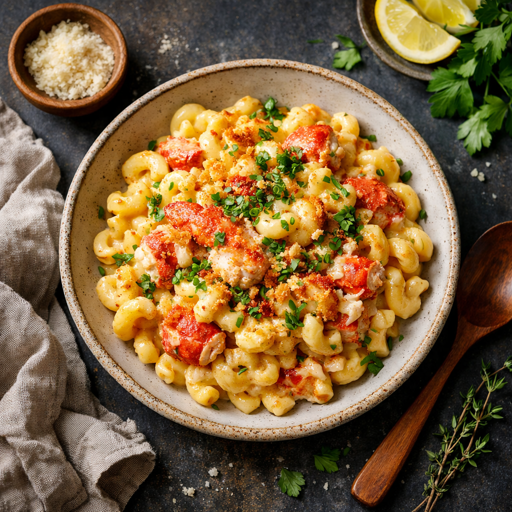 Lobster Mac and Cheese step by step