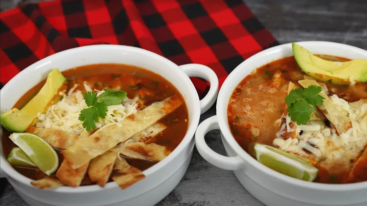 Quick and Easy Chicken Tortilla Soup