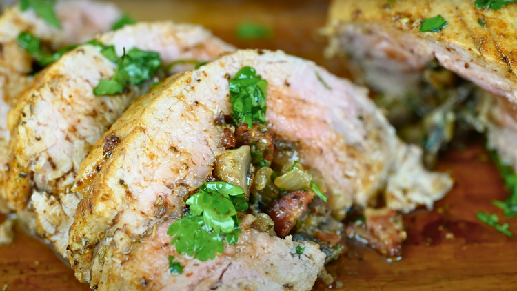 Savory Stuffed Pork Tenderloin Recipe