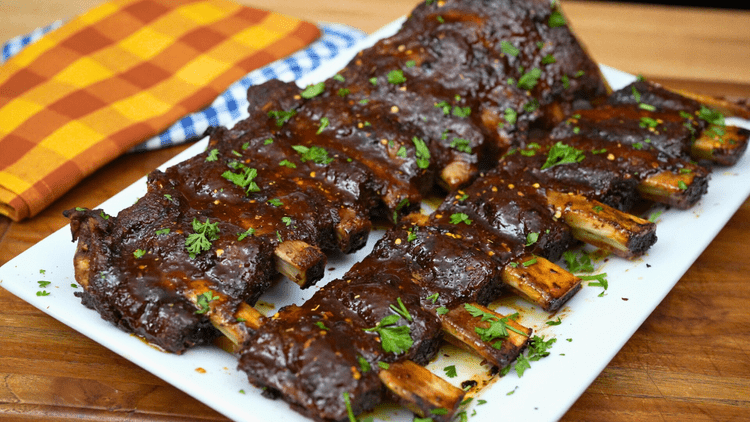 Sweet & Spicy Hot Honey Ribs