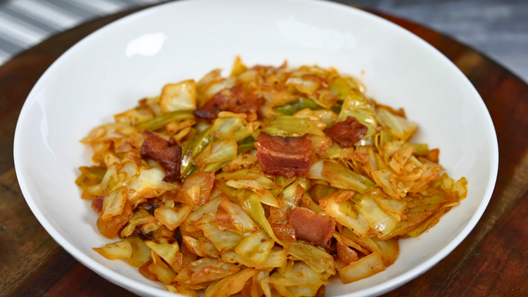 The Best Fried Cabbage Ever
