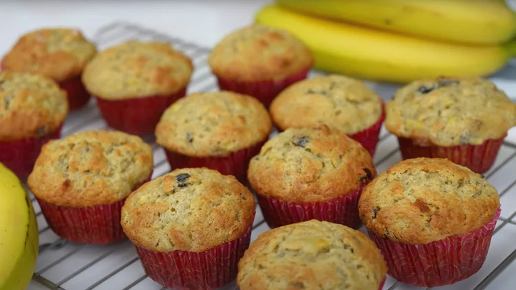 The Ultimate Moist Banana Bread Muffins