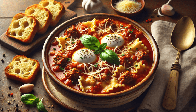 Ultimate Lasagna Soup