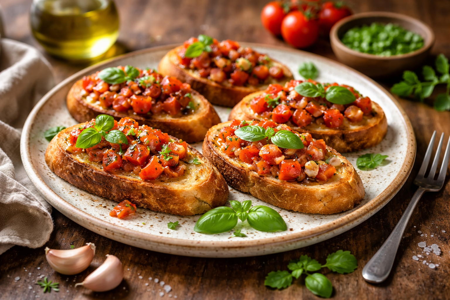 The Easiest Italian Bruschetta Recipe