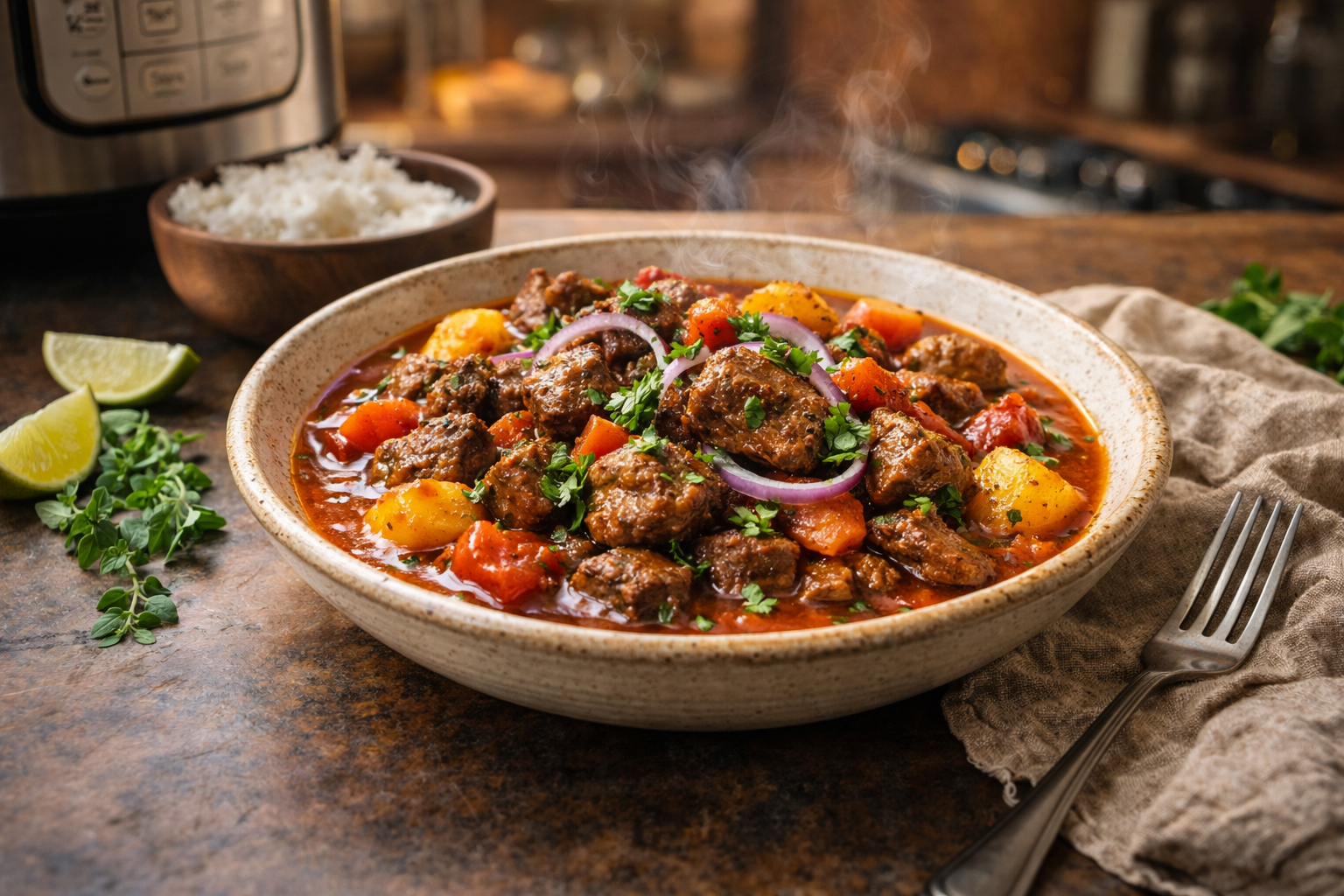 Puerto Rican Beef Stew (Carne Guisada) – Slow Cooker Recipe - step photo