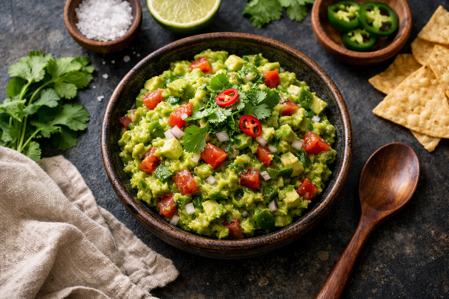 Classic Mexican Guacamole - Authentic Kelvin's Kitchen - step photo