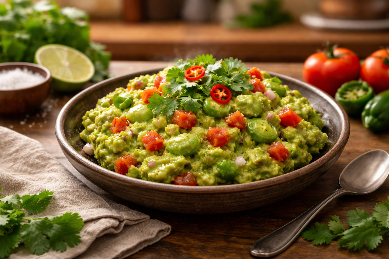 Classic Mexican Guacamole - Authentic Kelvin's Kitchen - step photo
