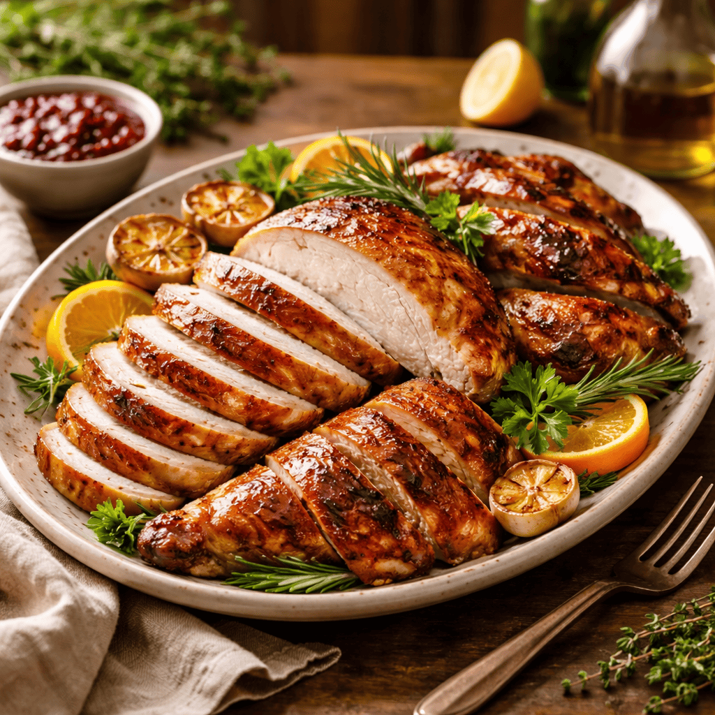 Garlic and Herb Roasted Turkey Breast - step photo