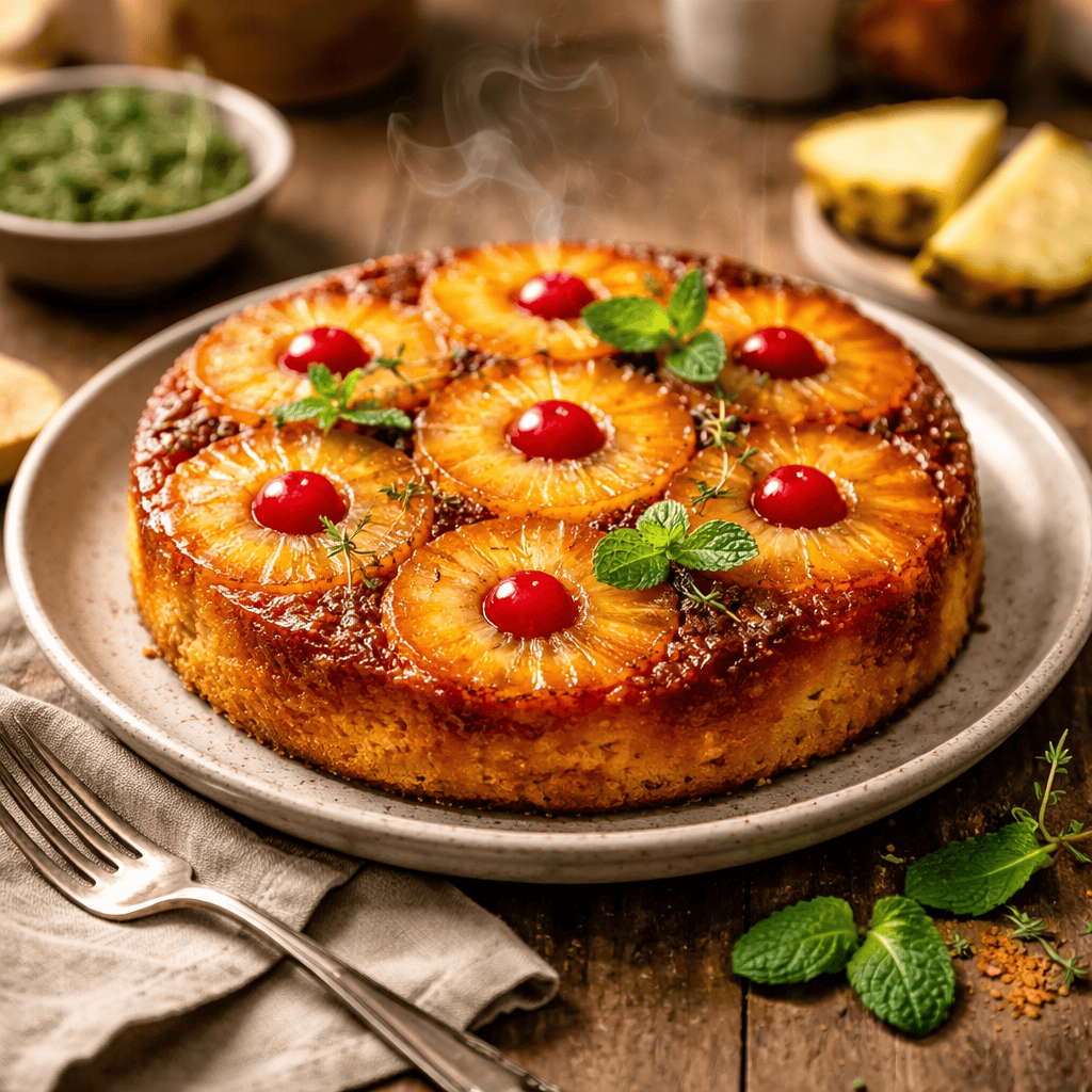 The Perfect Pineapple Upside Down Cake Recipe - step photo
