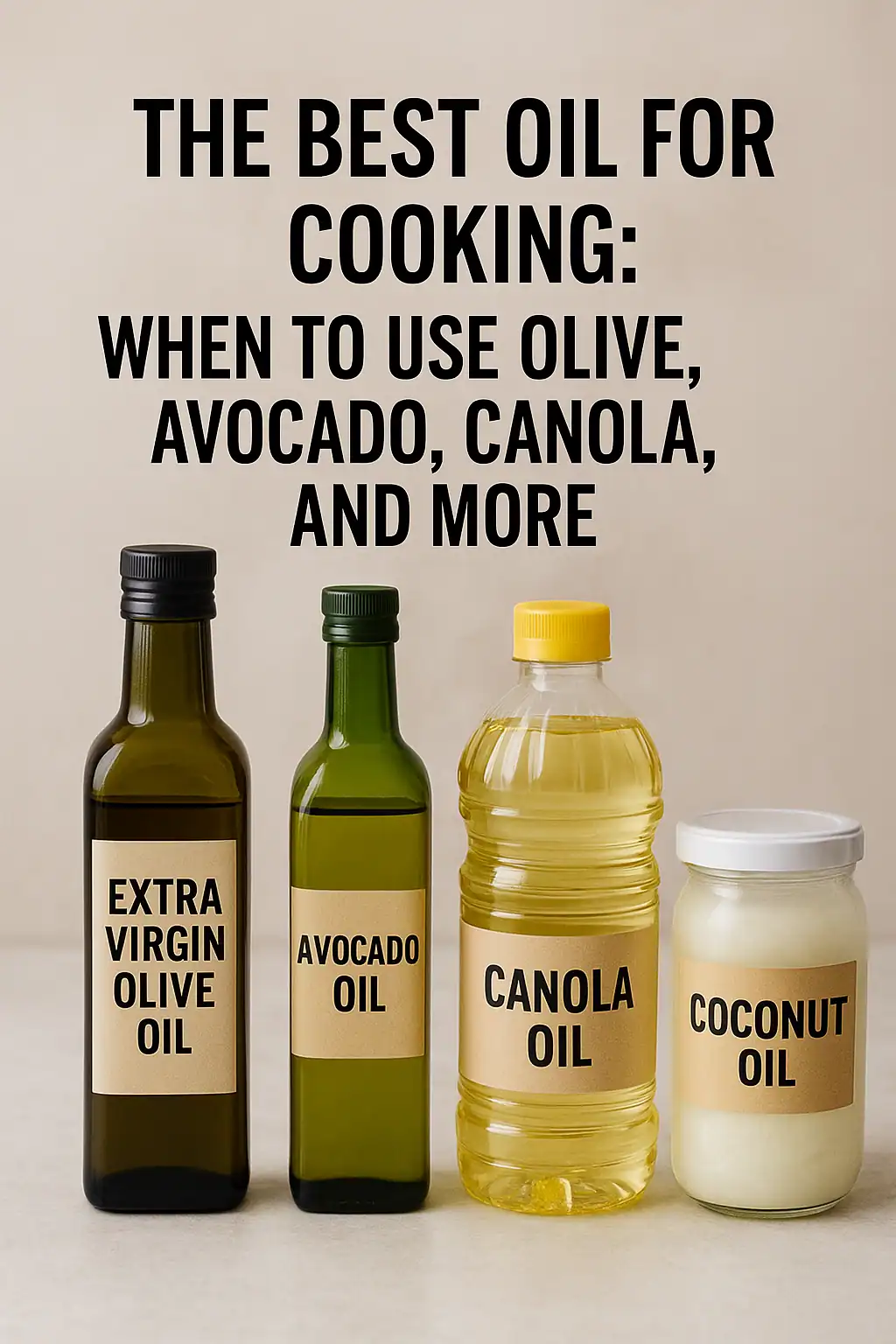 The Best Oil for Cooking: When to Use Olive, Avocado, Canola, and More