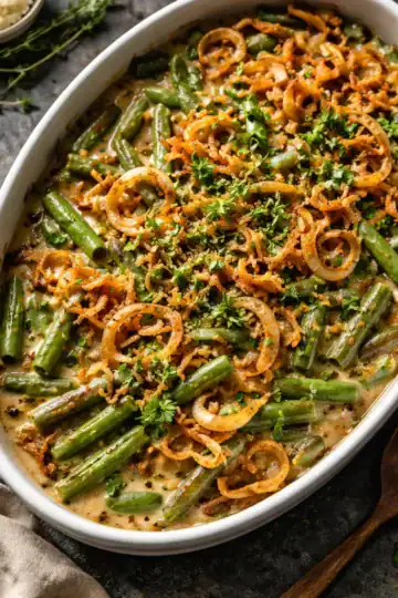 french onion green bean casserole