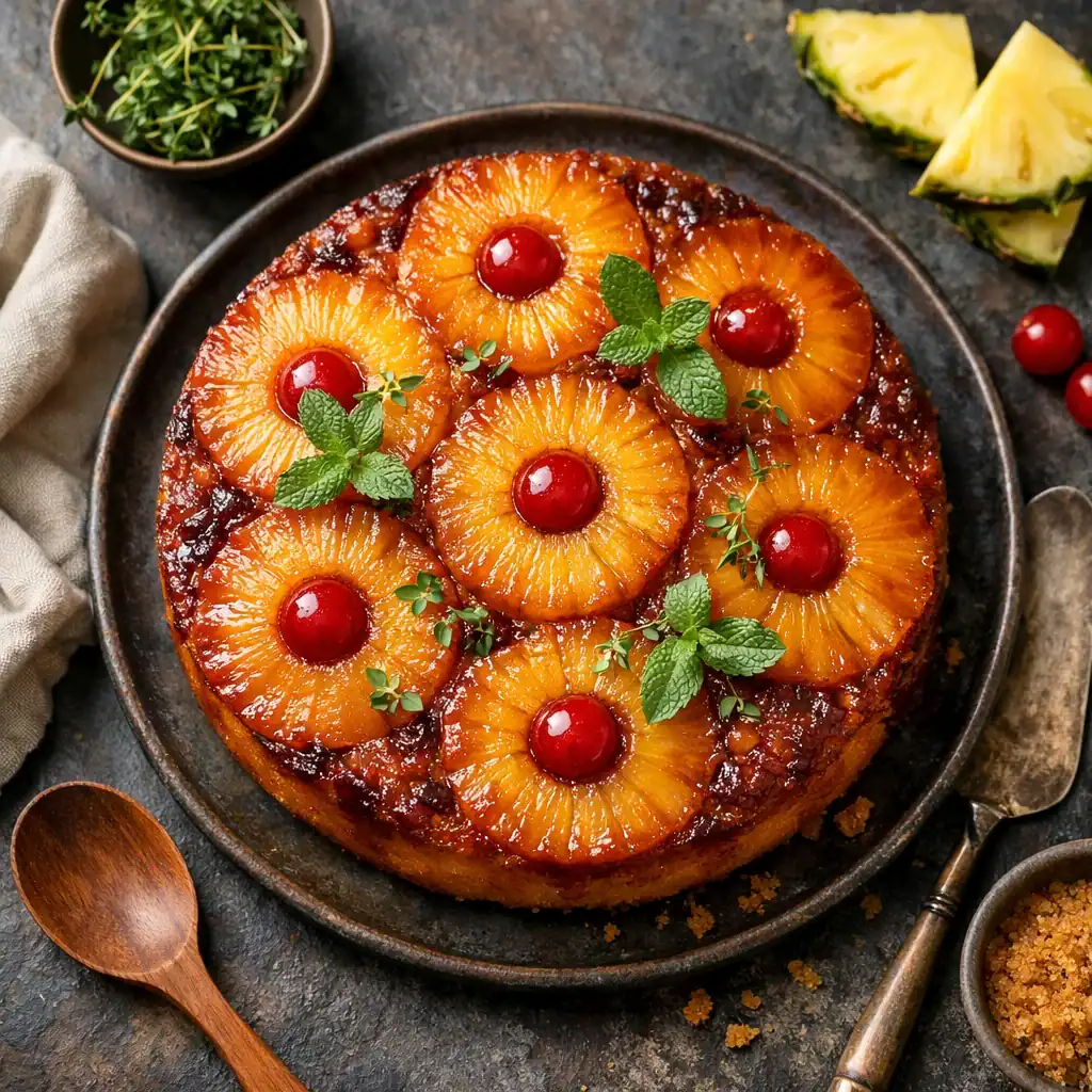 pineapple upside down cake