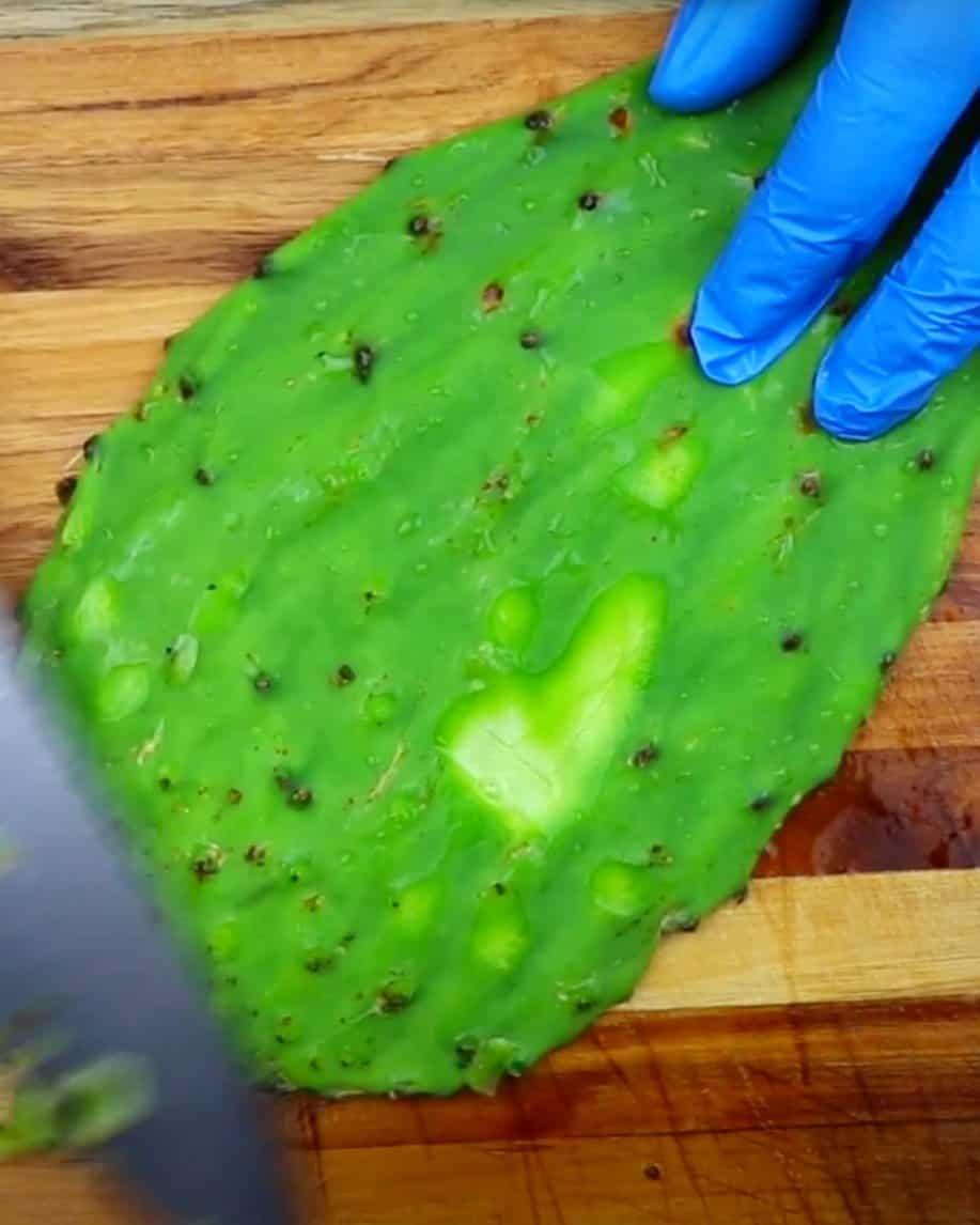 Fresh Mexican Cactus Salad Recipe - step 2