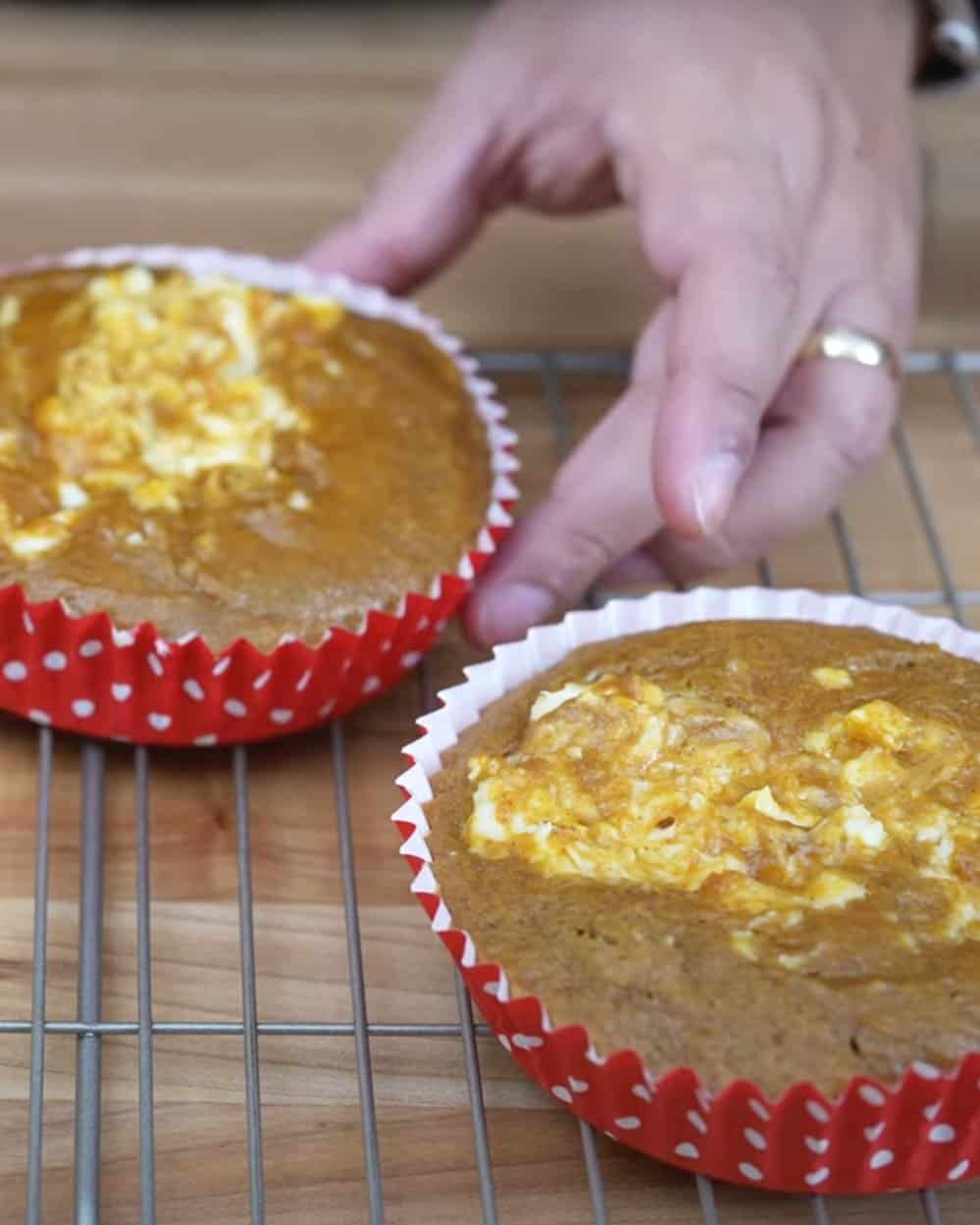 Pumpkin Cream Cheese Stuffed Muffins - step 3