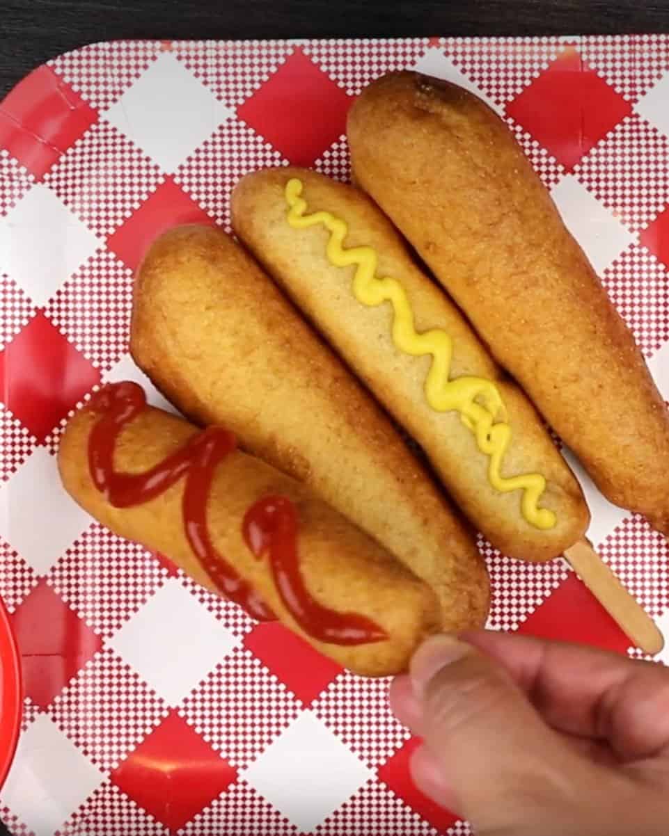 You won't believe how Easy it is to make Homemade Corn Dog - step 3