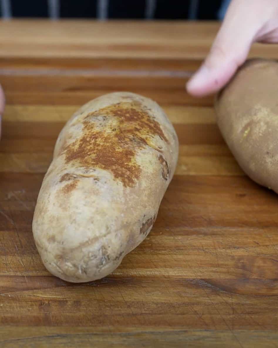 Baked Mashed Potatoes with Parmesan Cheese and Bread Crumbs - step 2