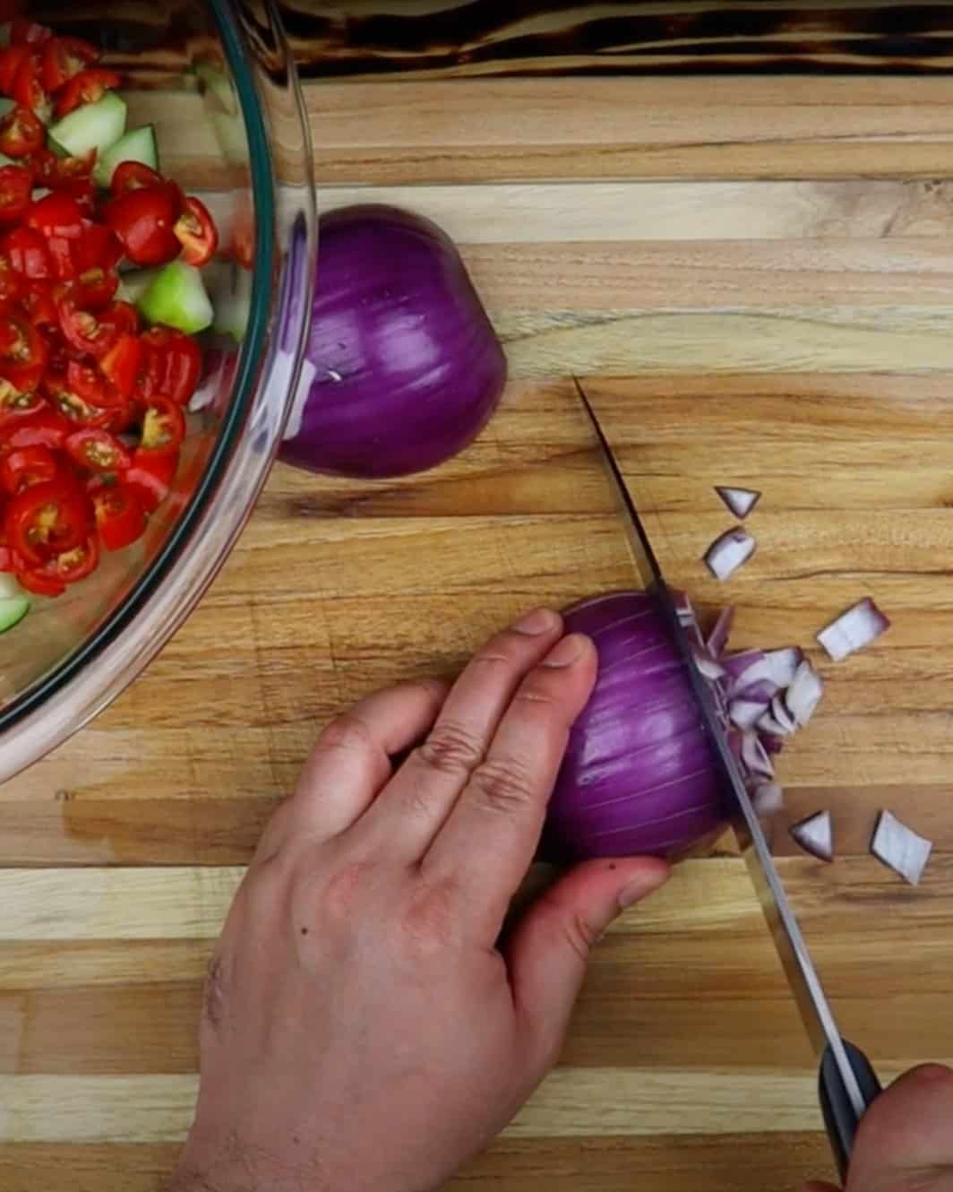 Cucumber Tomato Salad - step 3