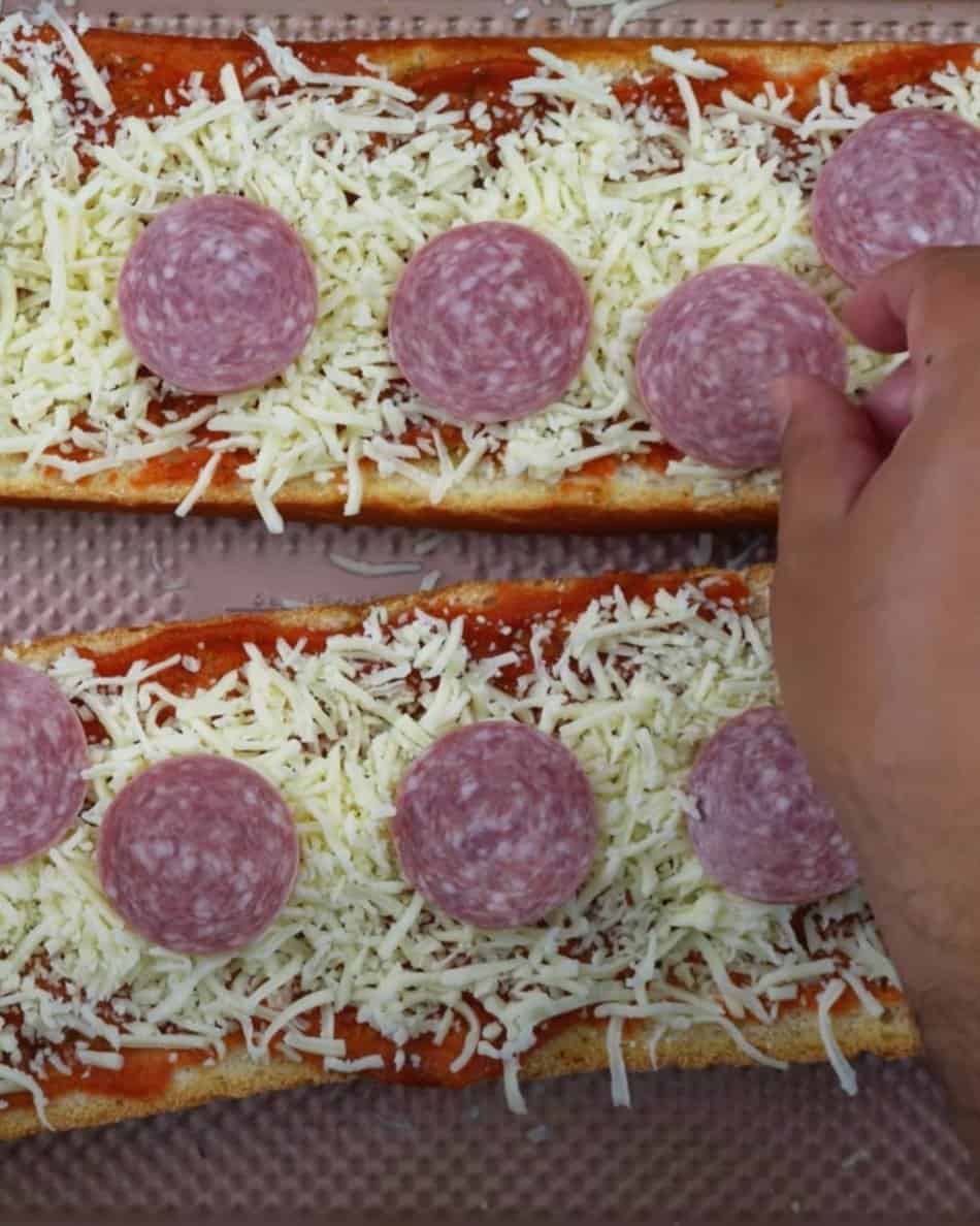 French Bread Pizza - step 2