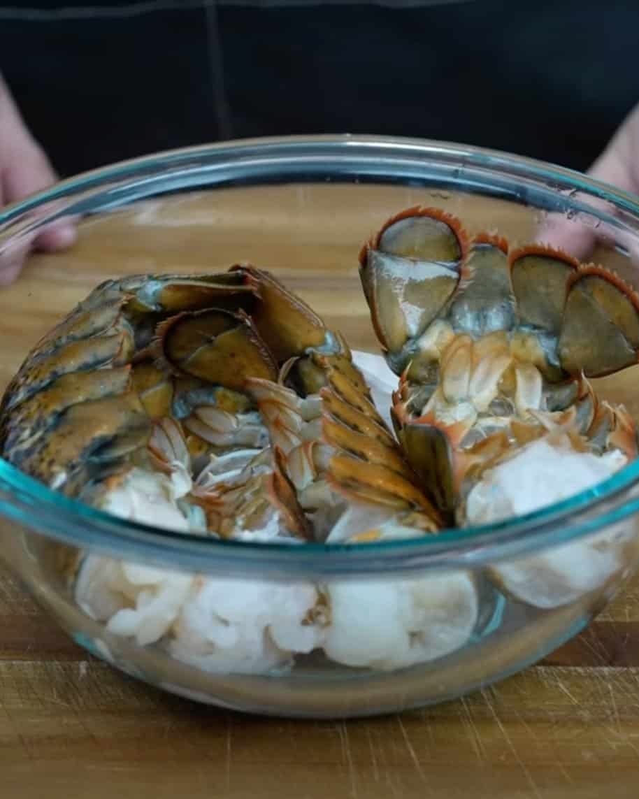 Lobster Tail Scampi - step 2