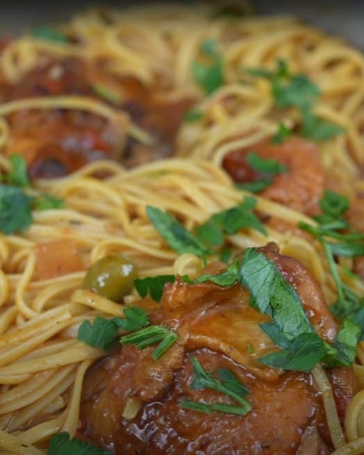 Dominican Spaghetti con Pollo - step 2