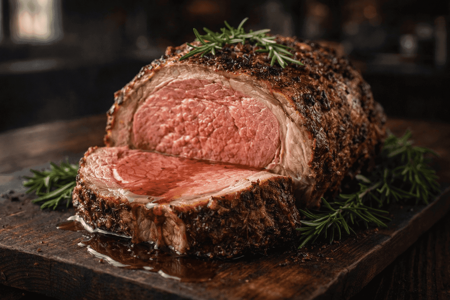 Garlic Crusted Prime Rib - step photo