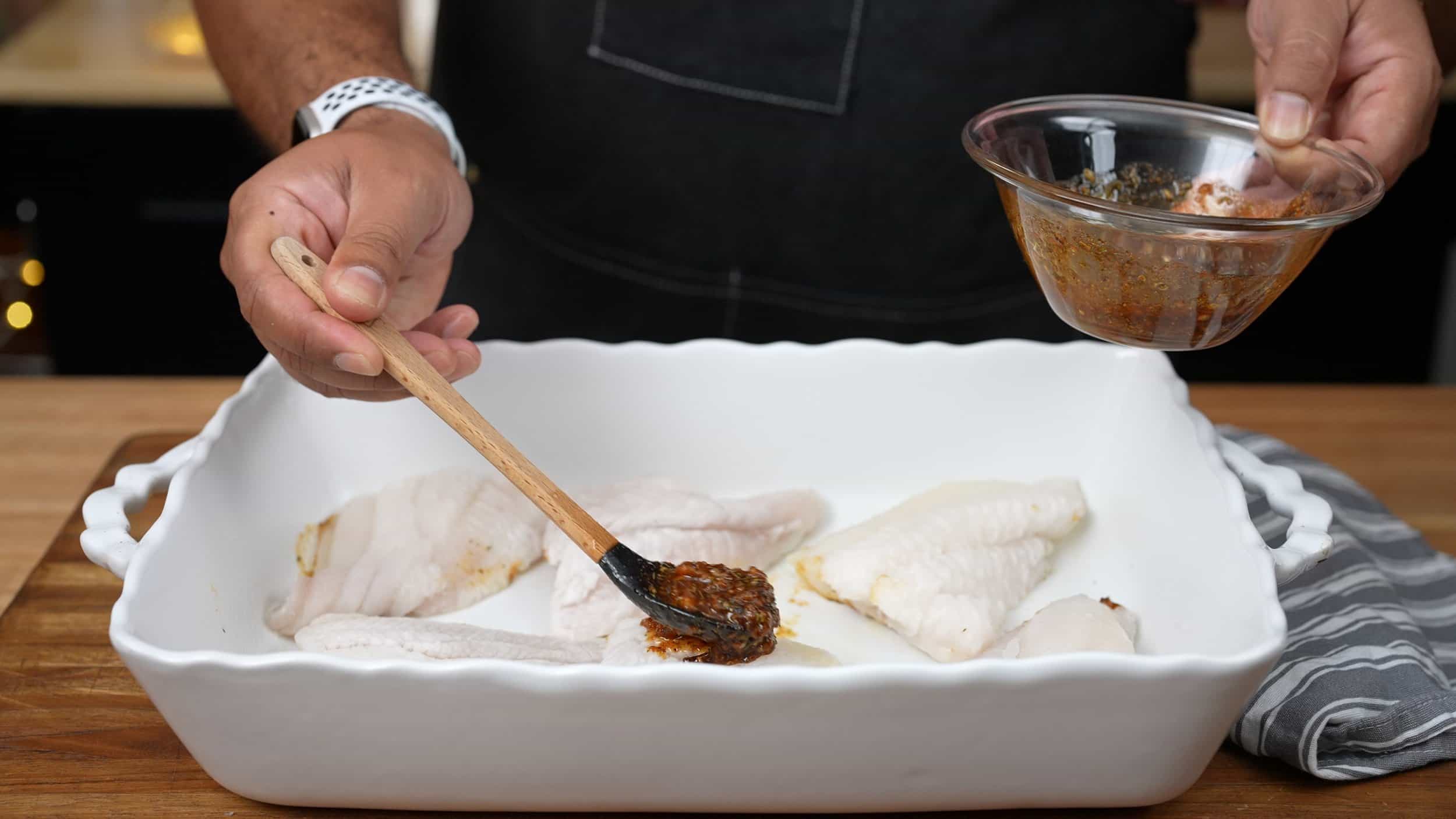 Easy Baked Cat Fish Filles - step 2