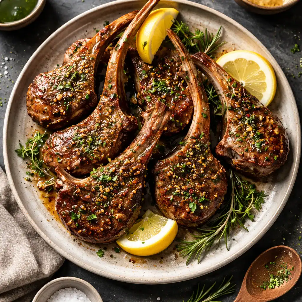 air fryer lamb chops home