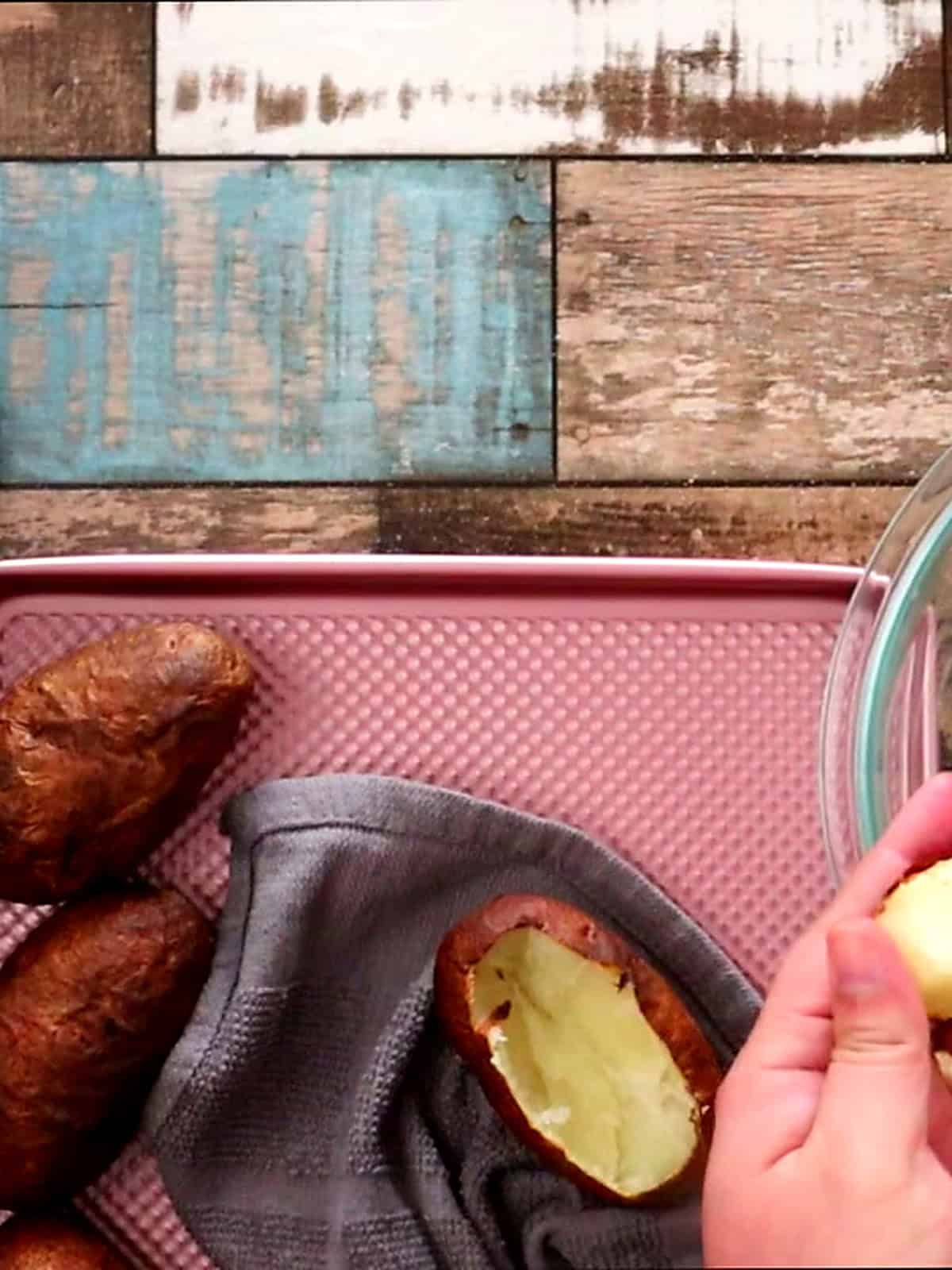 Air Fryer Twice Baked Potatoes - step 2 photo