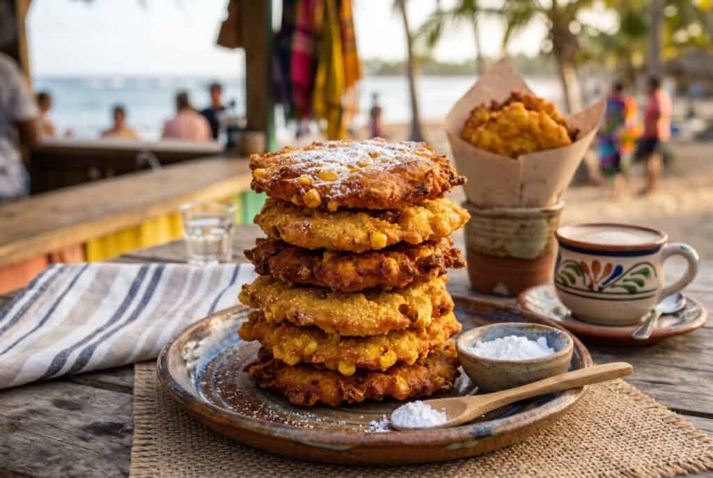 Arepitas de Maíz — Dominican Corn Fritters
