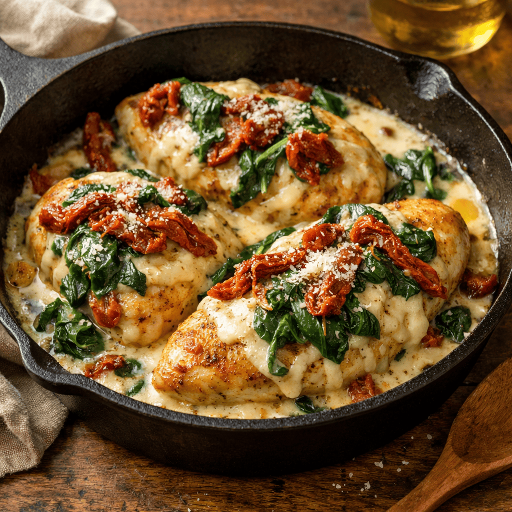 Baked Tuscan Chicken - step photo