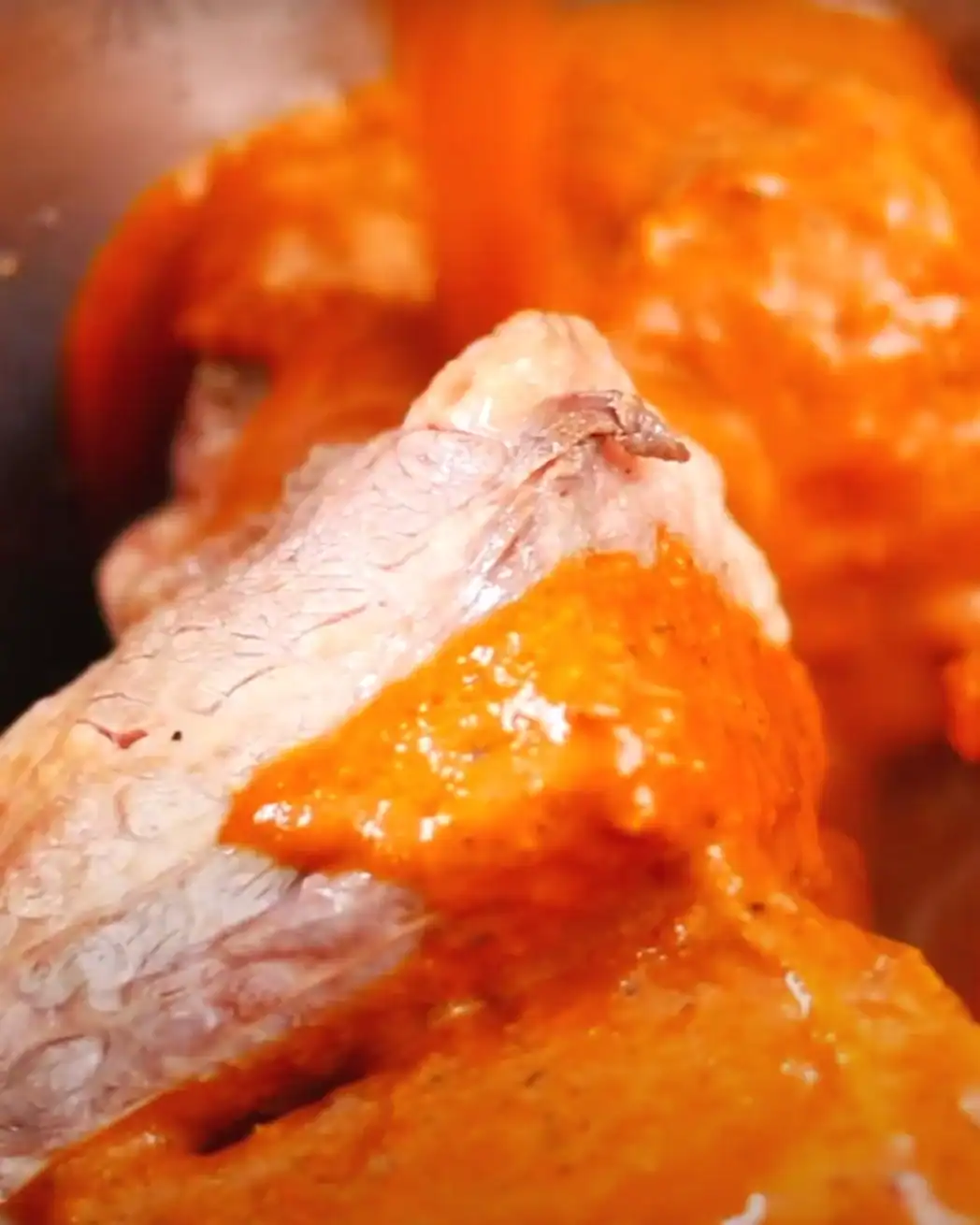 Beef birria empanadas - assembling and folding empanadas with cheese and birria filling