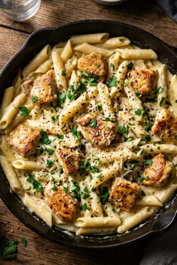 Creamy Garlic Butter Chicken Pasta (30-Minute One Pan)