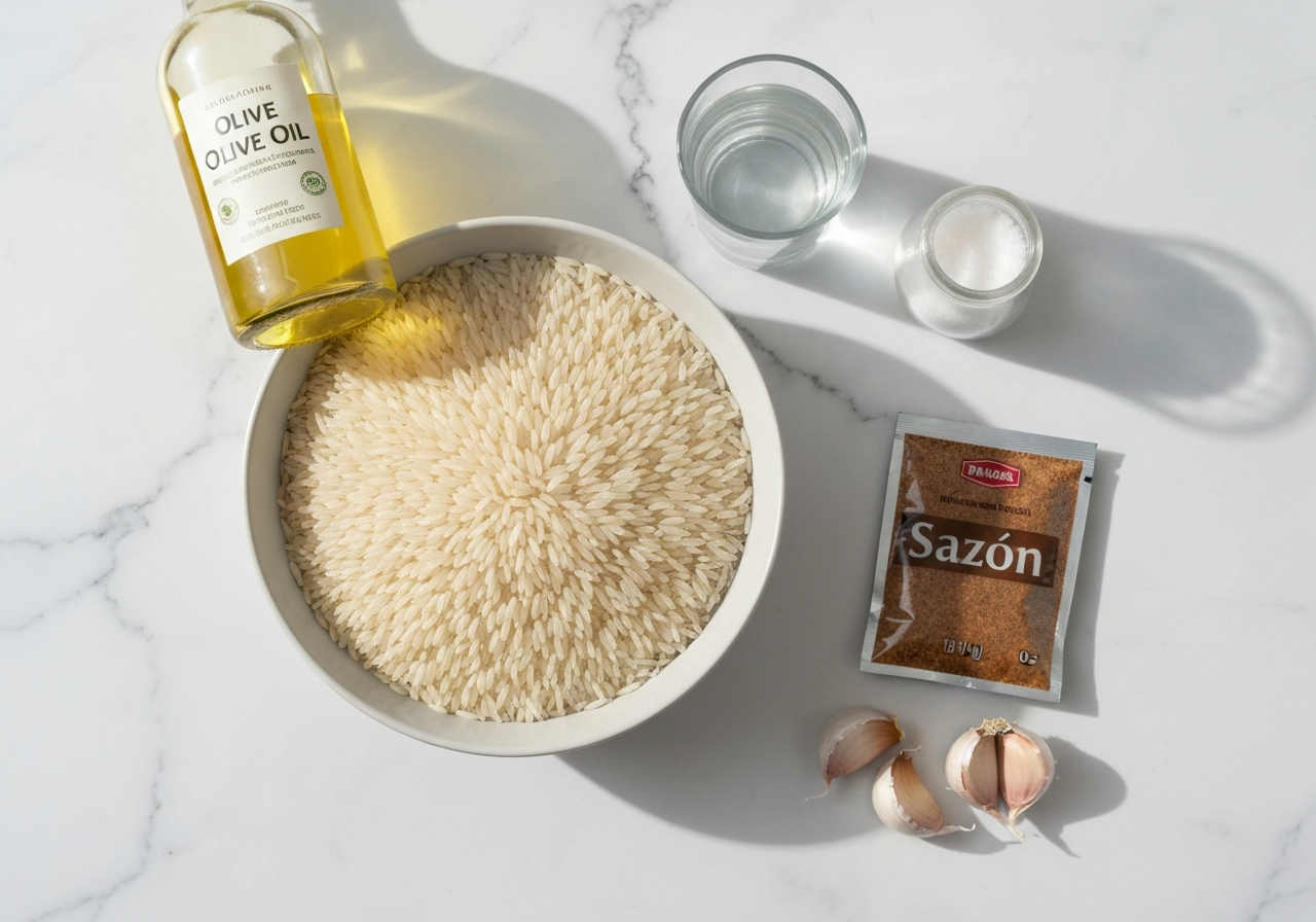 Ingredients for Concon Dominicano