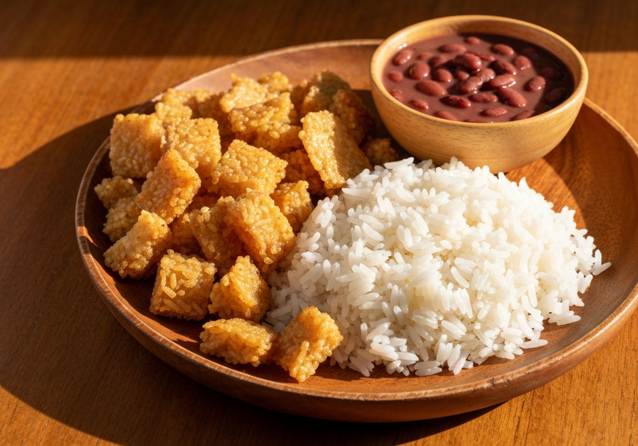 Concon Dominicano plated