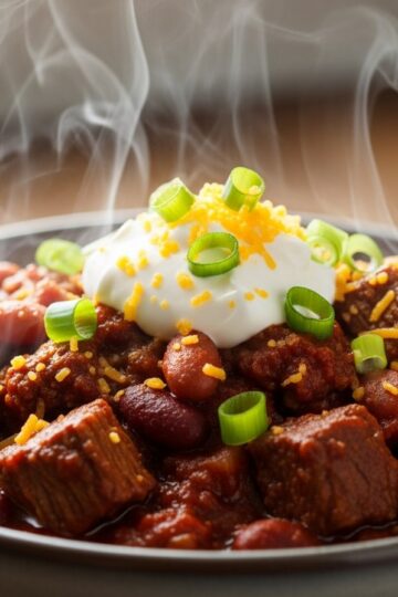 Ultimate Slow Cooker Chili Recipe — food photography