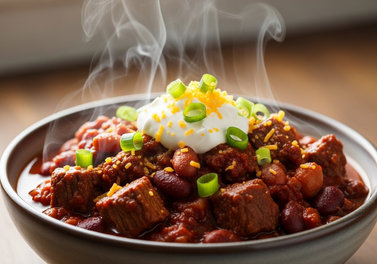 Ultimate Slow Cooker Chili Recipe — food photography