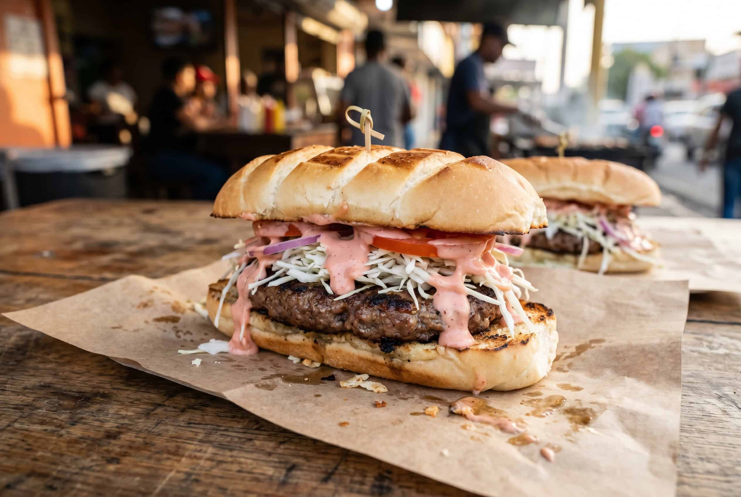 Dominican Chimi — The Original Caribbean Smash Burger