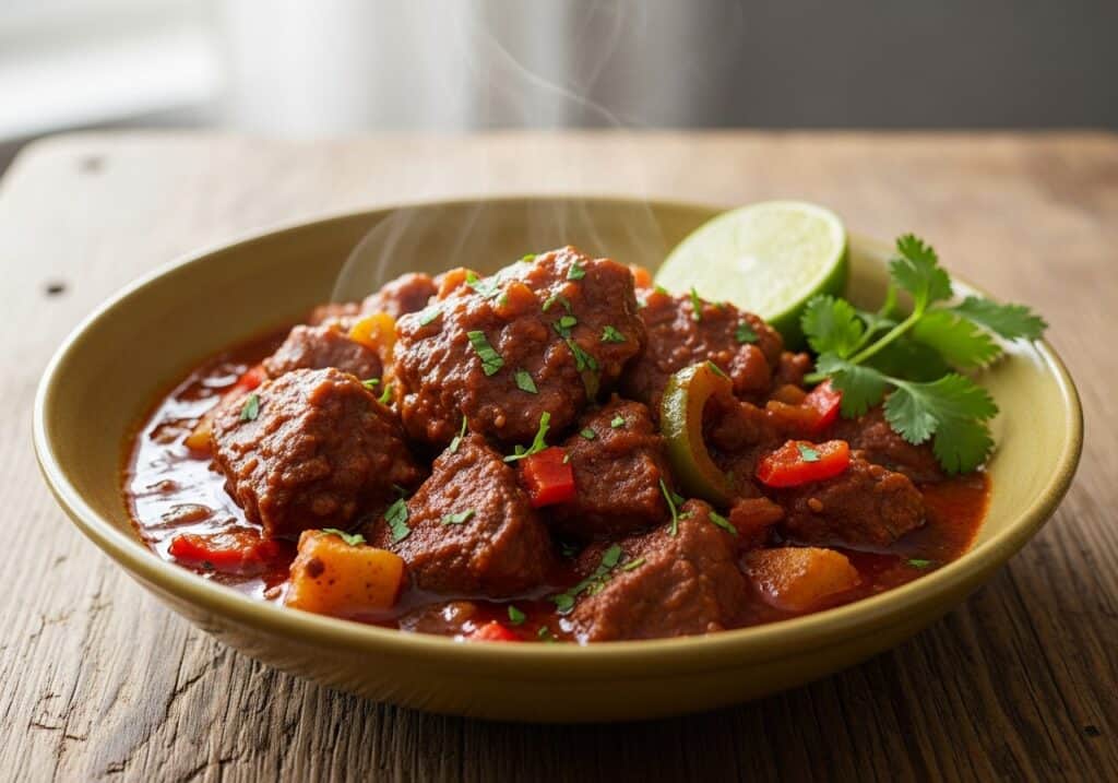 Dominican Slow Cooker Goat Stew Recipe (Chivo Guisado)