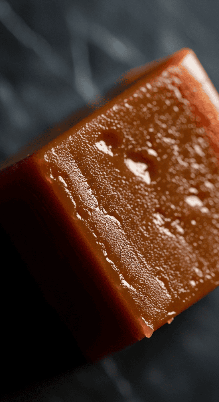 Close-up of Dulce de Leche en Tabla