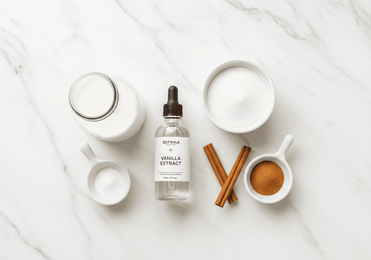 Ingredients for Dulce de Leche en Tabla