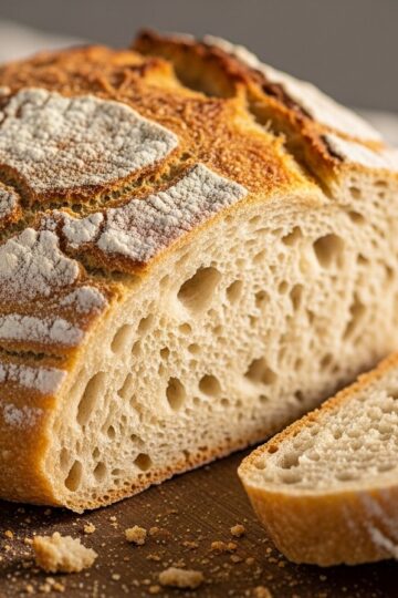 Easy Dutch Oven Bread Recipe — food photography