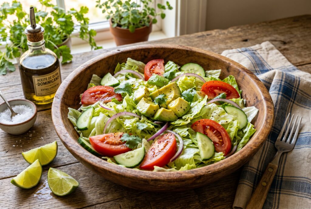 Ensalada Verde Dominicana — Green Salad