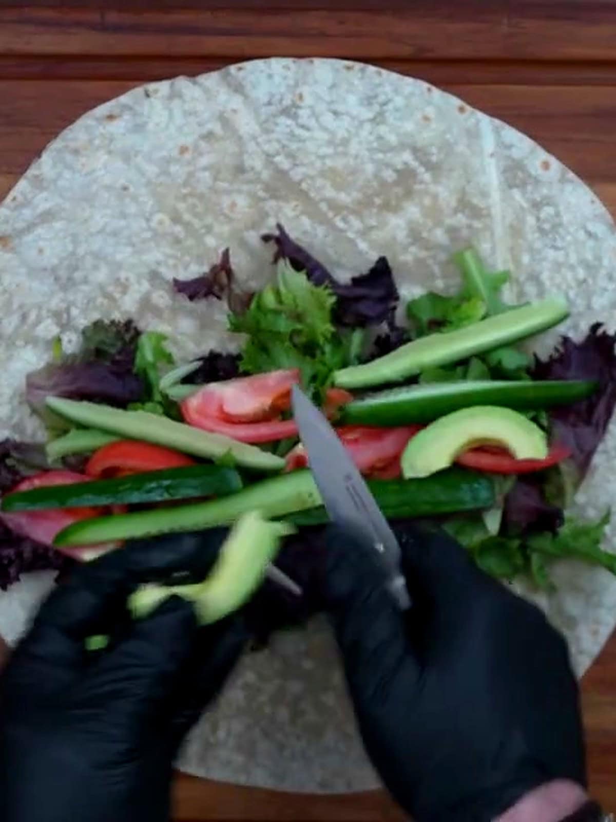 Grilled Chicken Wrap - step 3 photo