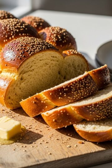 Ultimate Challah Bread Recipe — food photography
