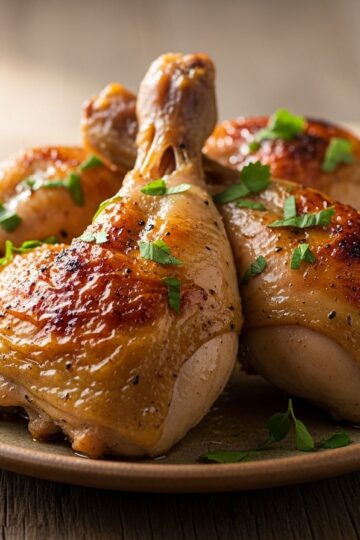 The Juiciest Oven Baked Chicken Quarters You'll Ever Taste Recipe — food photography